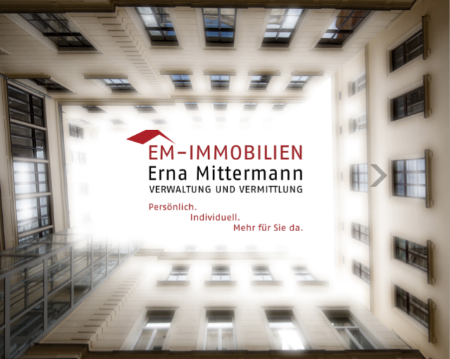 Webseite der Firma EM-Immobilien